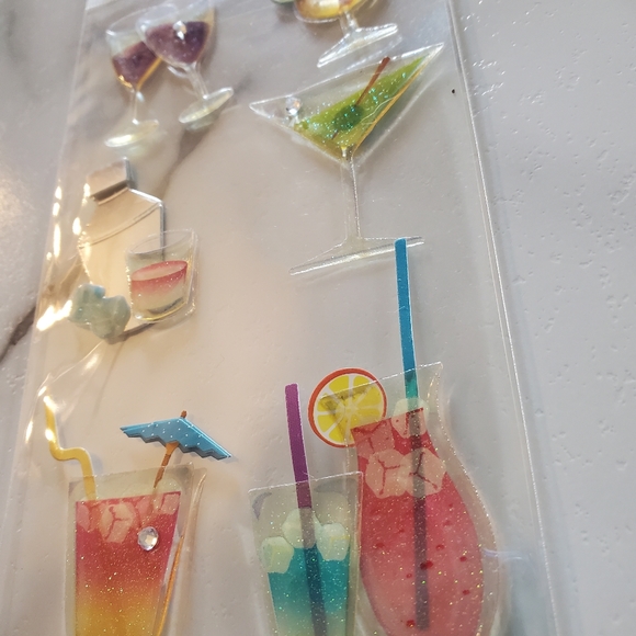 Scrapbook Stickers Lot Vacation, Get Away Summer Time - Picture 12 of 16